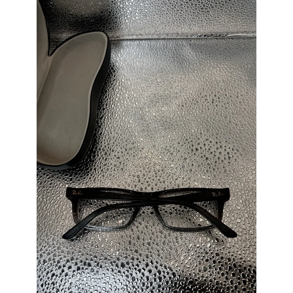 Ray Ban RB 5237 5055 Square Brown Eyeglasses Optical Frame 53-17-145